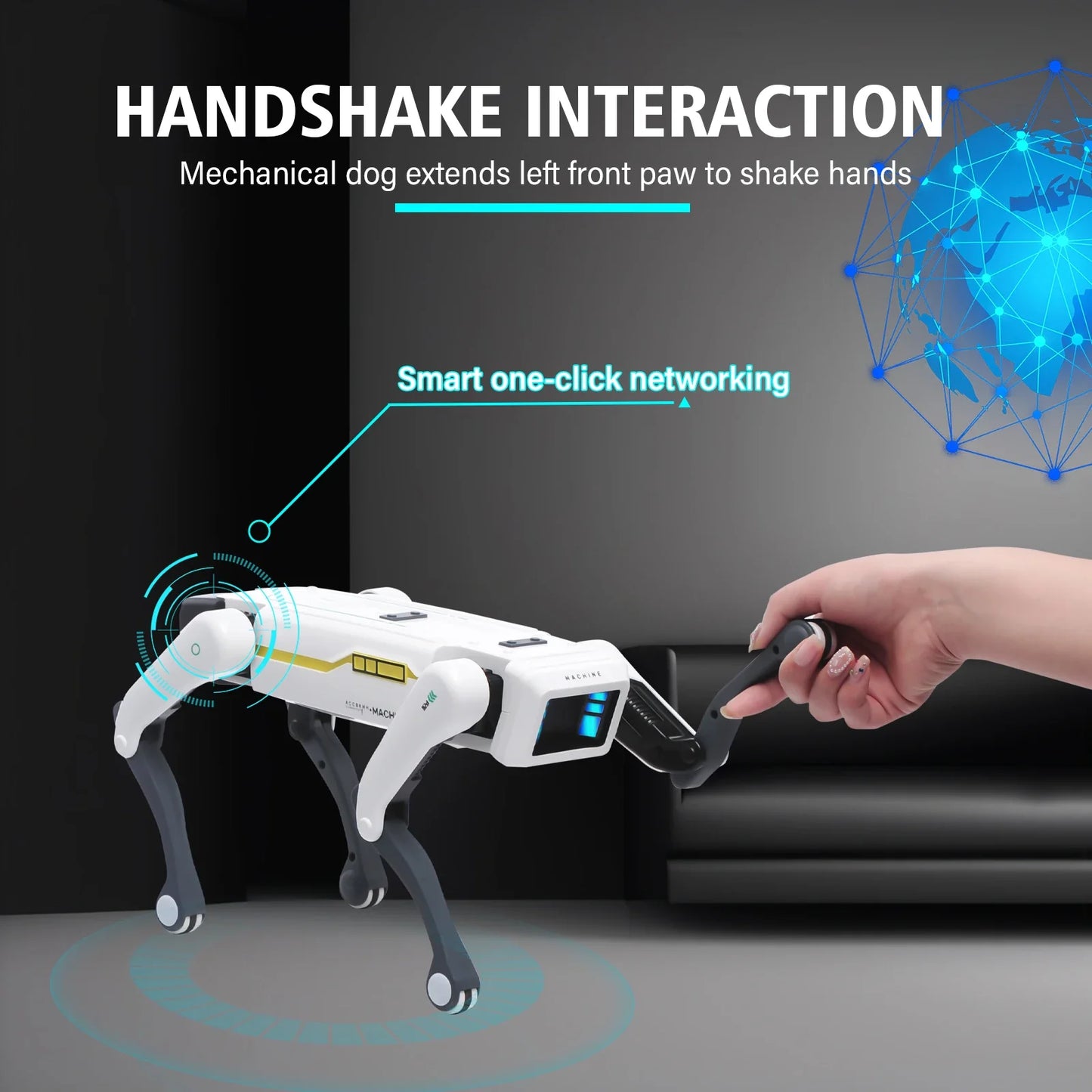 RoboPup™ AI Smart Dog Intelligent RC Robot