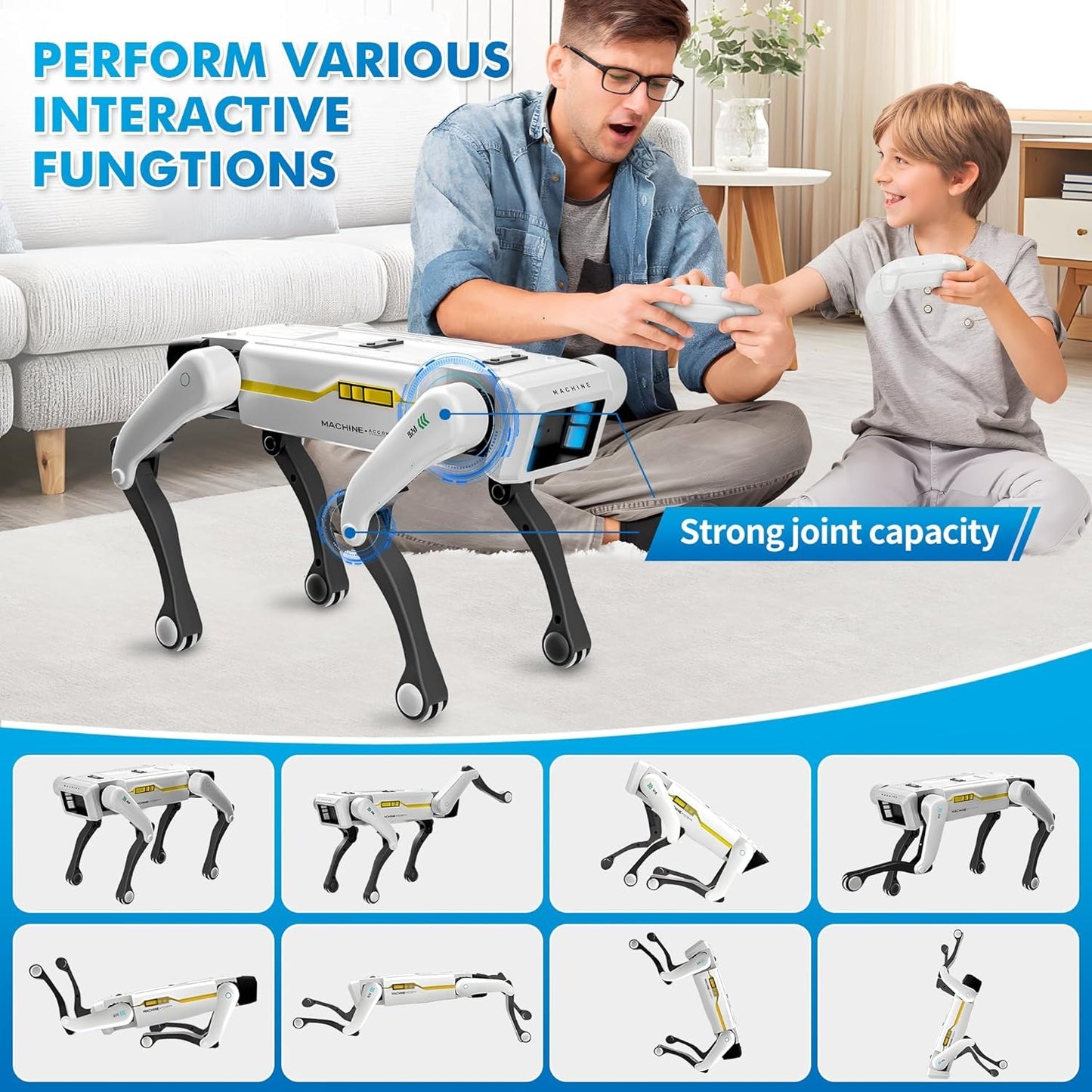 RoboPup™ AI Smart Dog Intelligent RC Robot