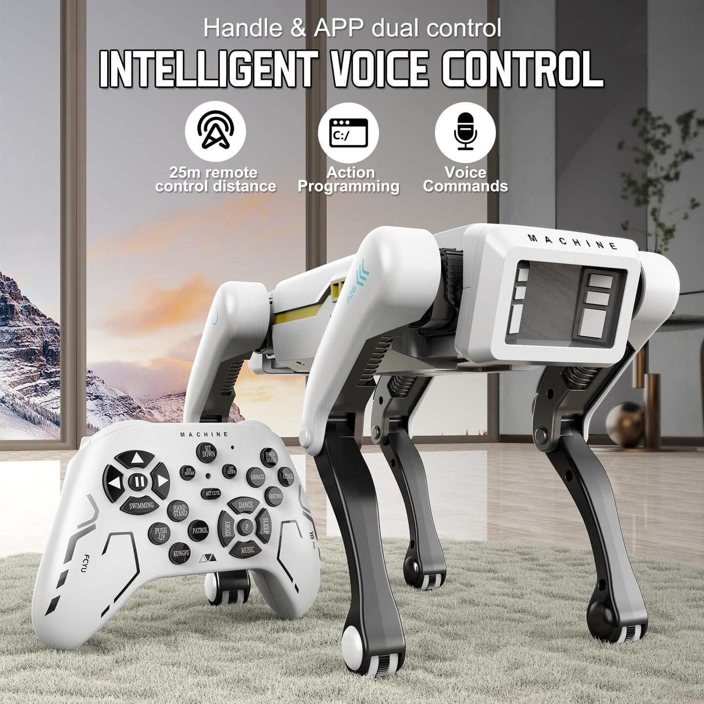 RoboPup™ AI Smart Dog Intelligent RC Robot