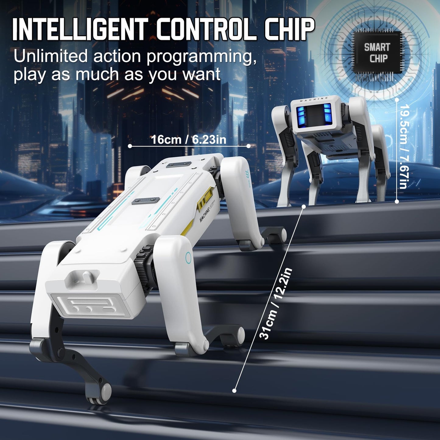 RoboPup™ AI Smart Dog   Intelligent RC Robot